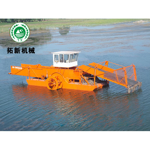 销往长春割草船【工作视频】